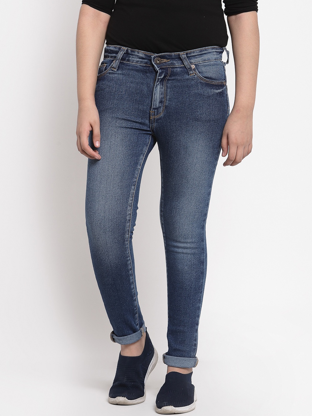

Pepe Jeans Girls Blue Skinny Fit Light Fade Stretchable Jeans