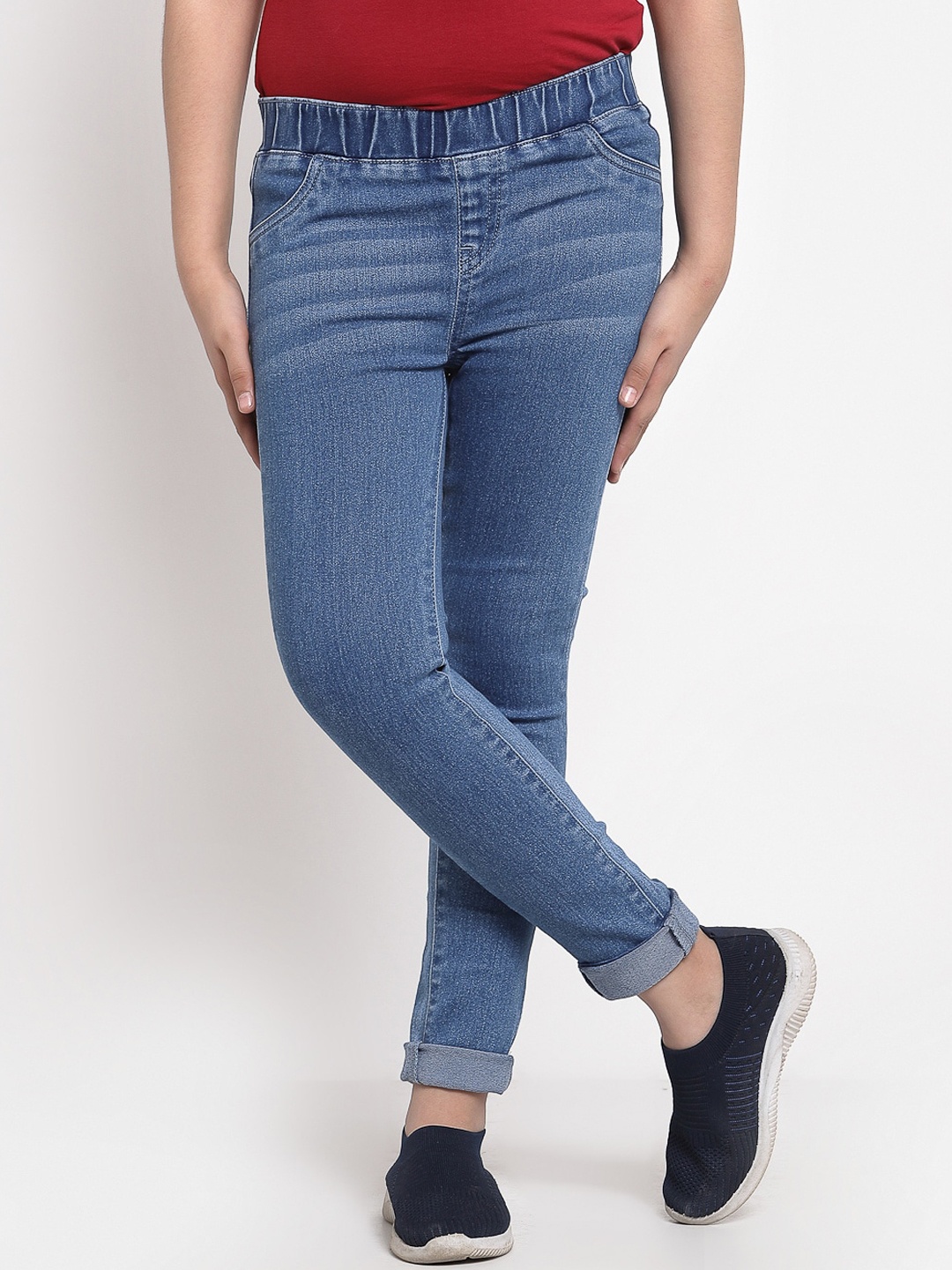 

Pepe Jeans Girls Blue Skinny Fit Light Fade Stretchable Jeans
