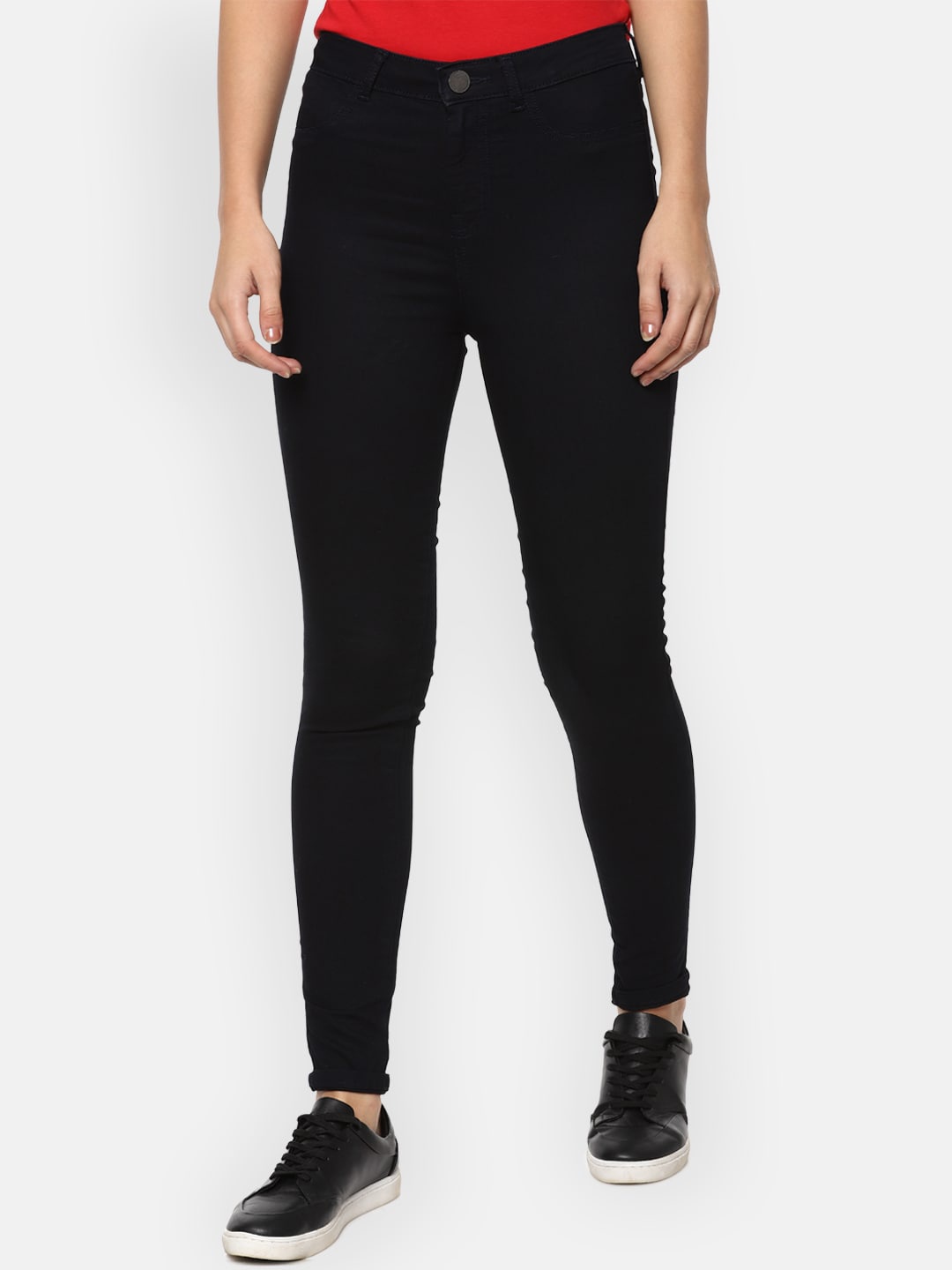 

Van Heusen Woman Women Black Skinny Fit Jeans