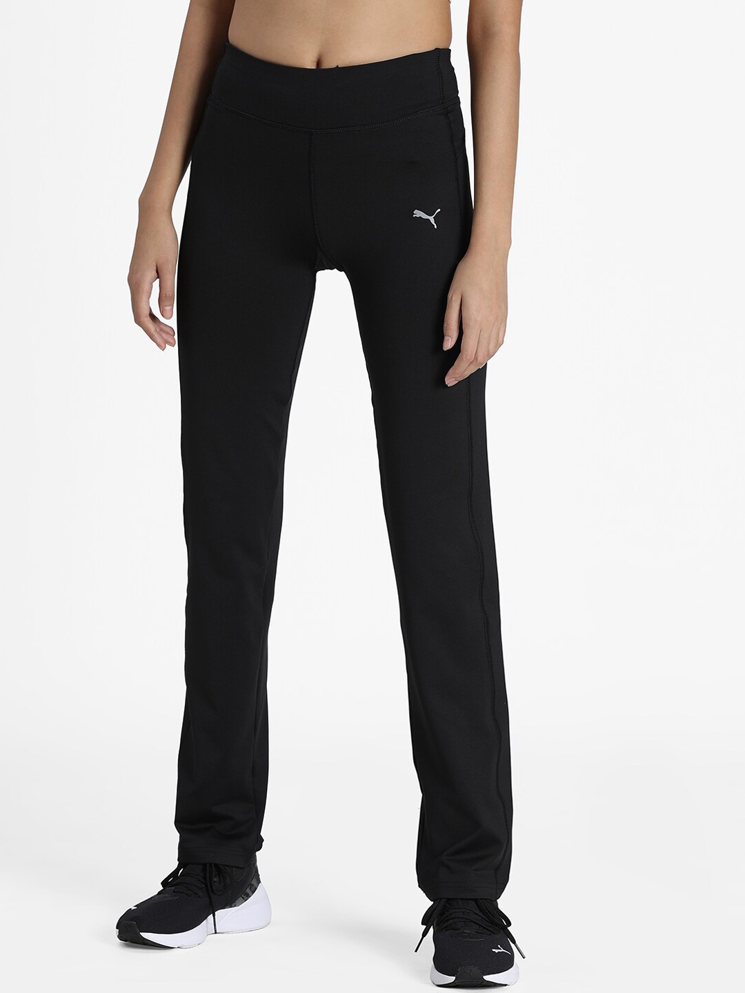 

Puma Women Black Solid Straight Fit Track Pants