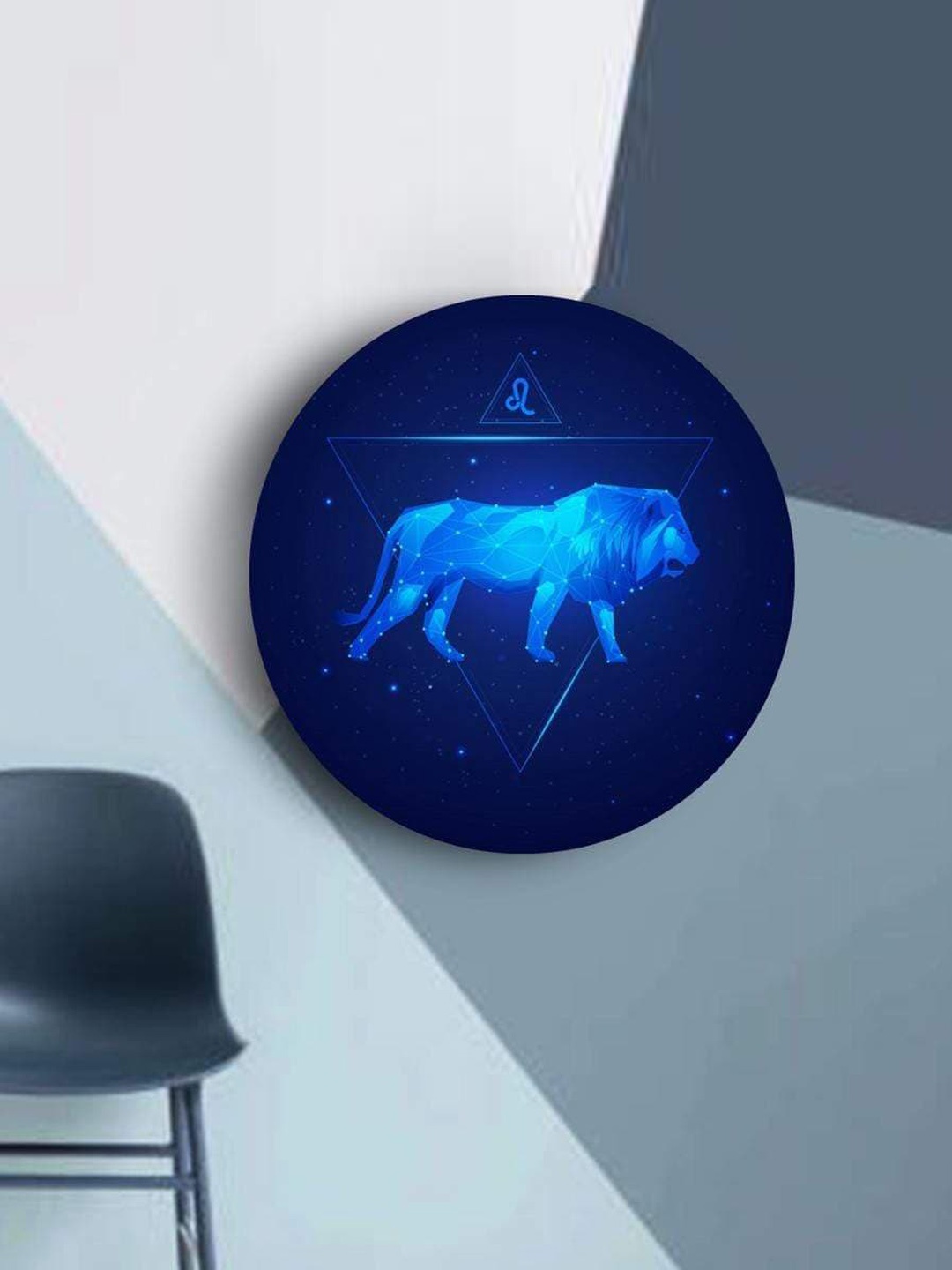 

THE ARTMENT Multi Beyond the Bluest Skies Zodiac Canvases Leo Wall Art