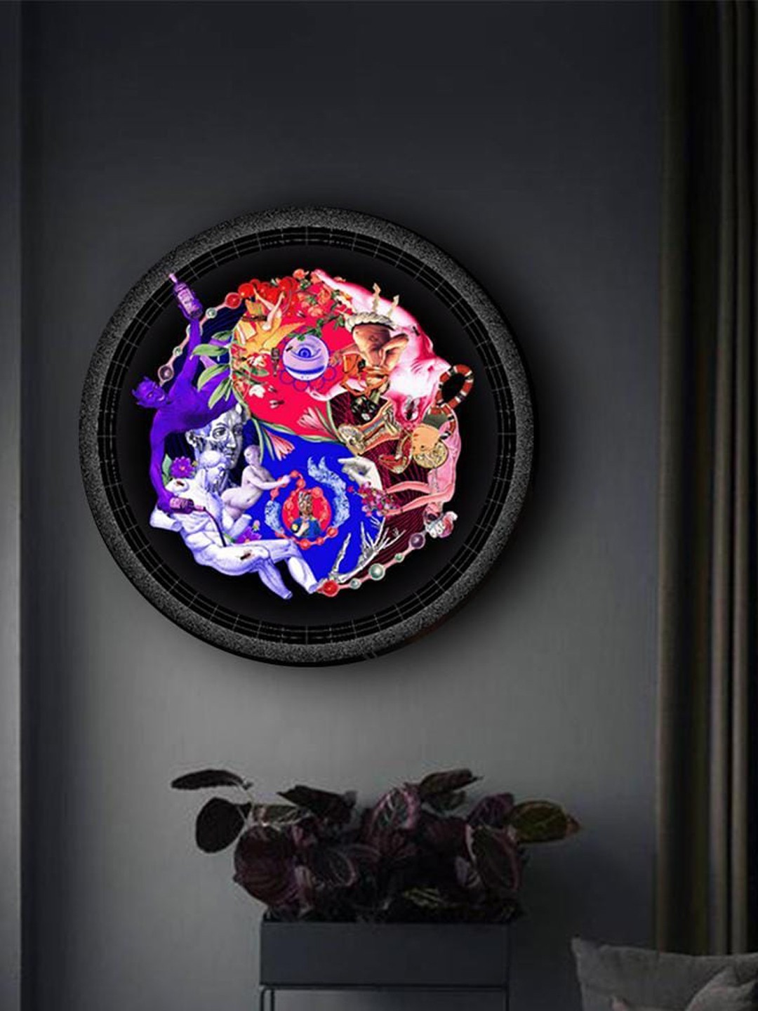 

THE ARTMENT Multi Yin and Yang in Life Canvas (Matte Finish)