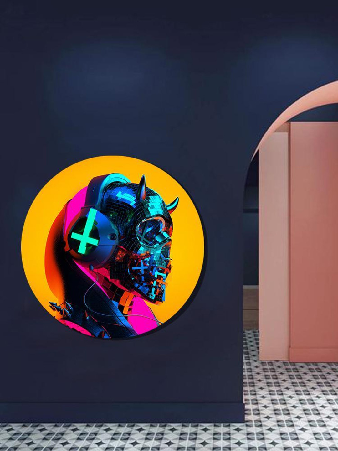 

THE ARTMENT Blue True Pop Art Party Canvas