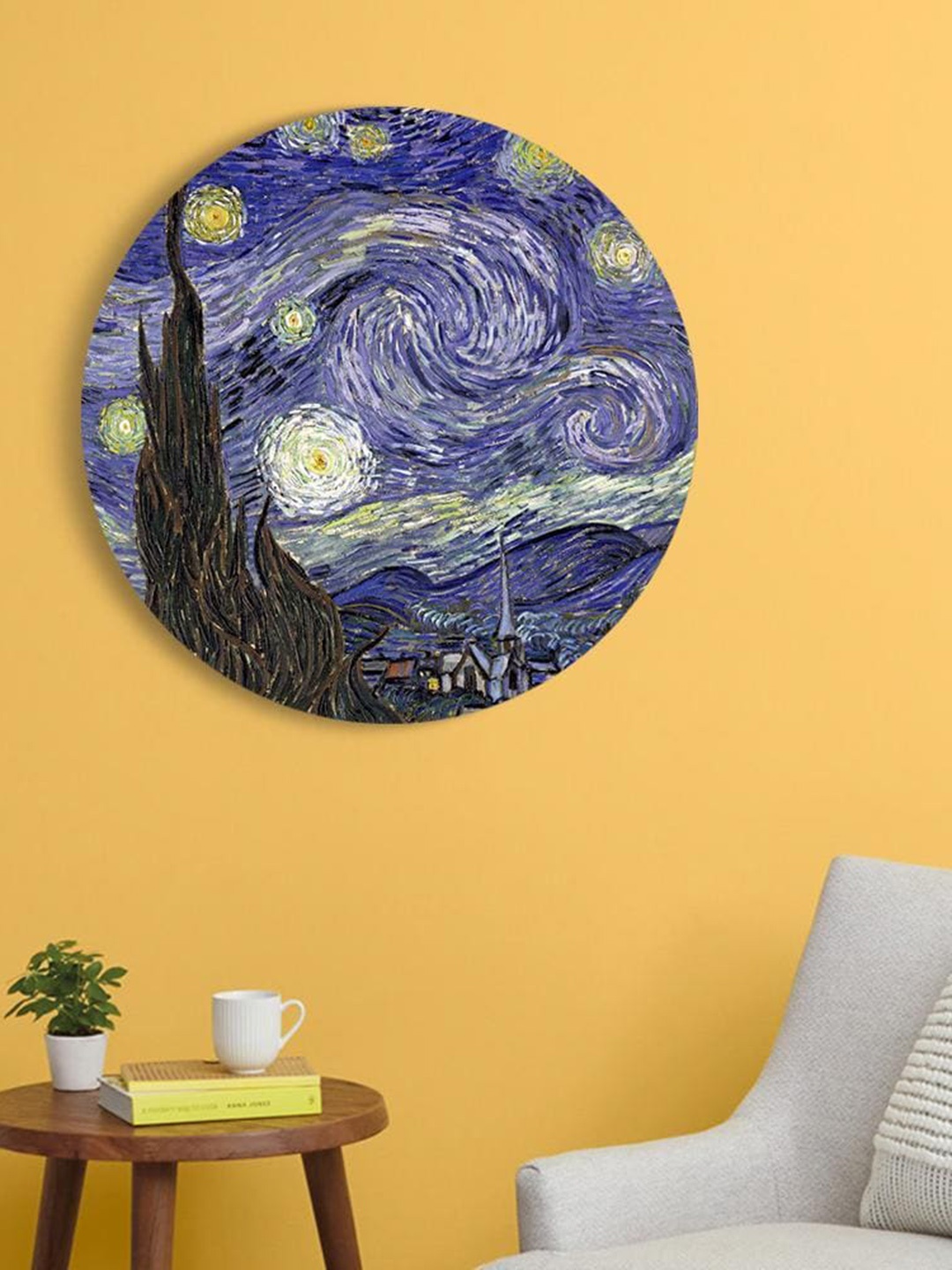 

THE ARTMENT Blue The Starry Night - Famous Art Canvas