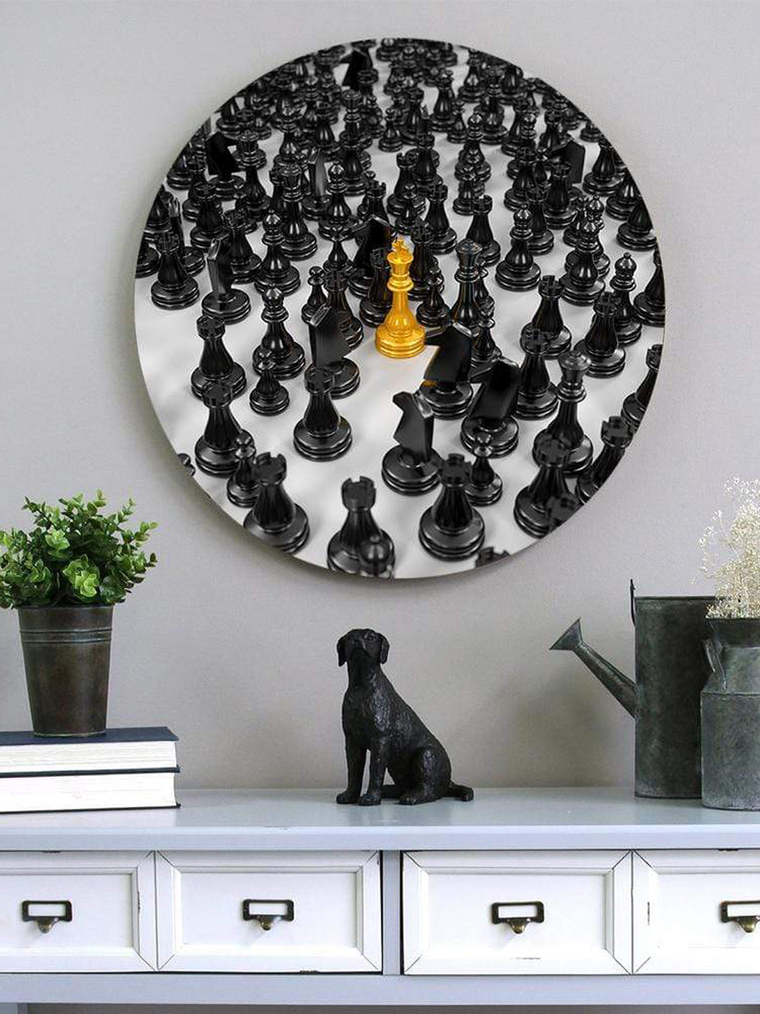 

THE ARTMENT White Stand Out And Alone Canvas