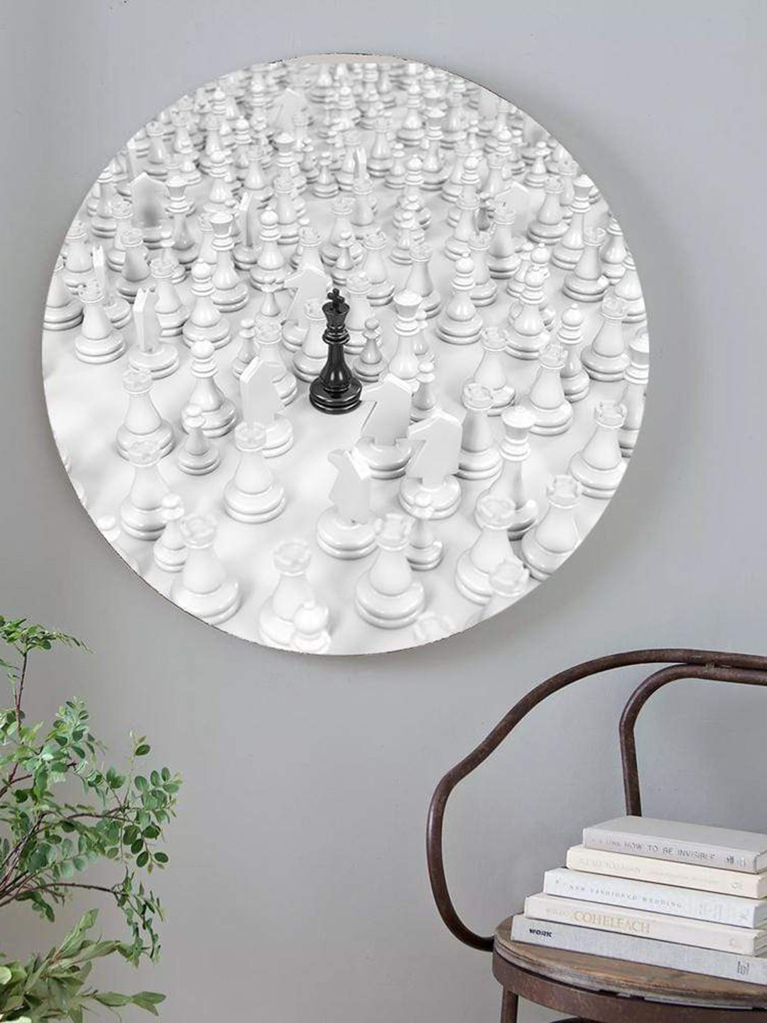 

THE ARTMENT White Stand Out and Alone Canvas (Matte Finish)
