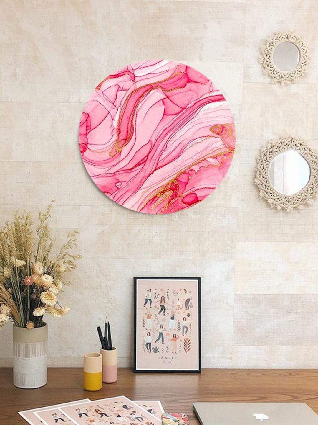 

THE ARTMENT Pink In the Sunset Light Canvas Wall Art