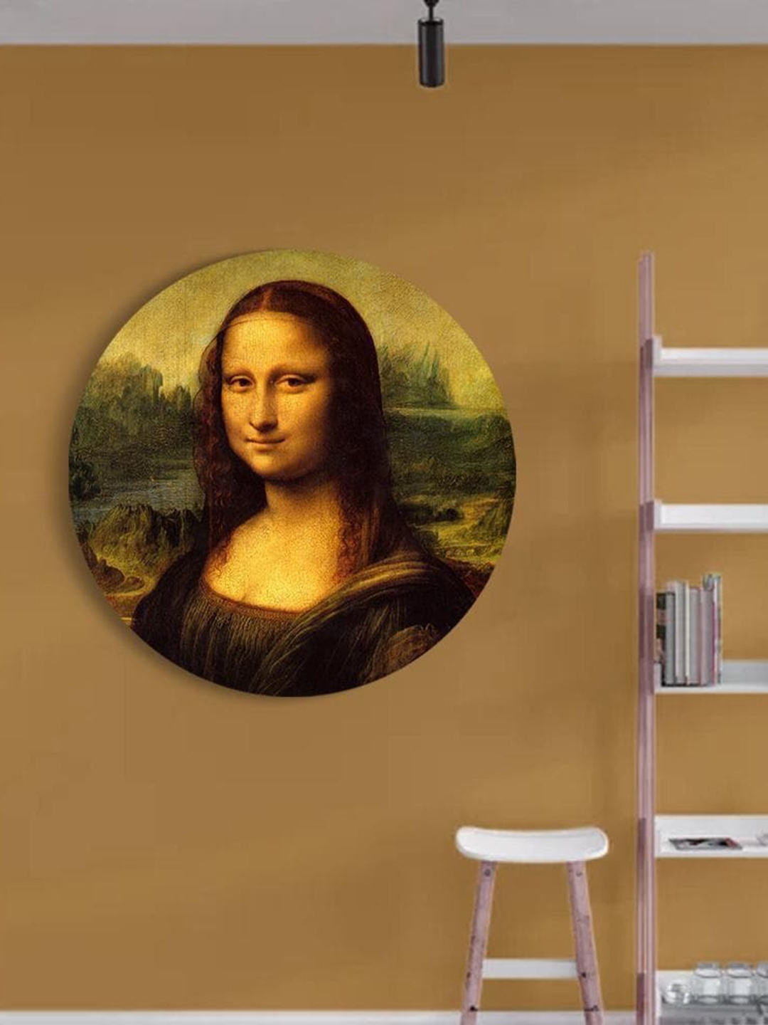 

THE ARTMENT Multicoloured Mona Lisa Famous Art Canvas, Multi