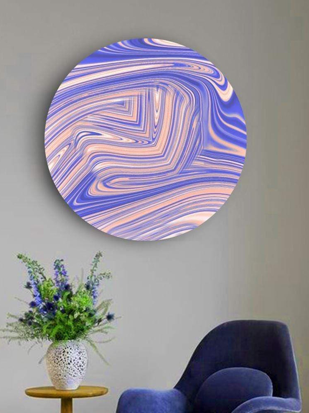 

THE ARTMENT Multicolored Exuberant Lines Matte Finish Canvas- Medium, Multi