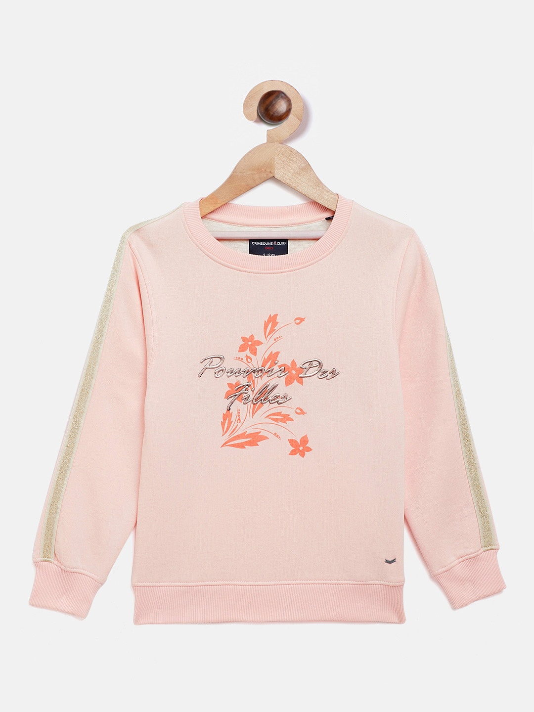 

Crimsoune Club Girls Pink Sweatshirt