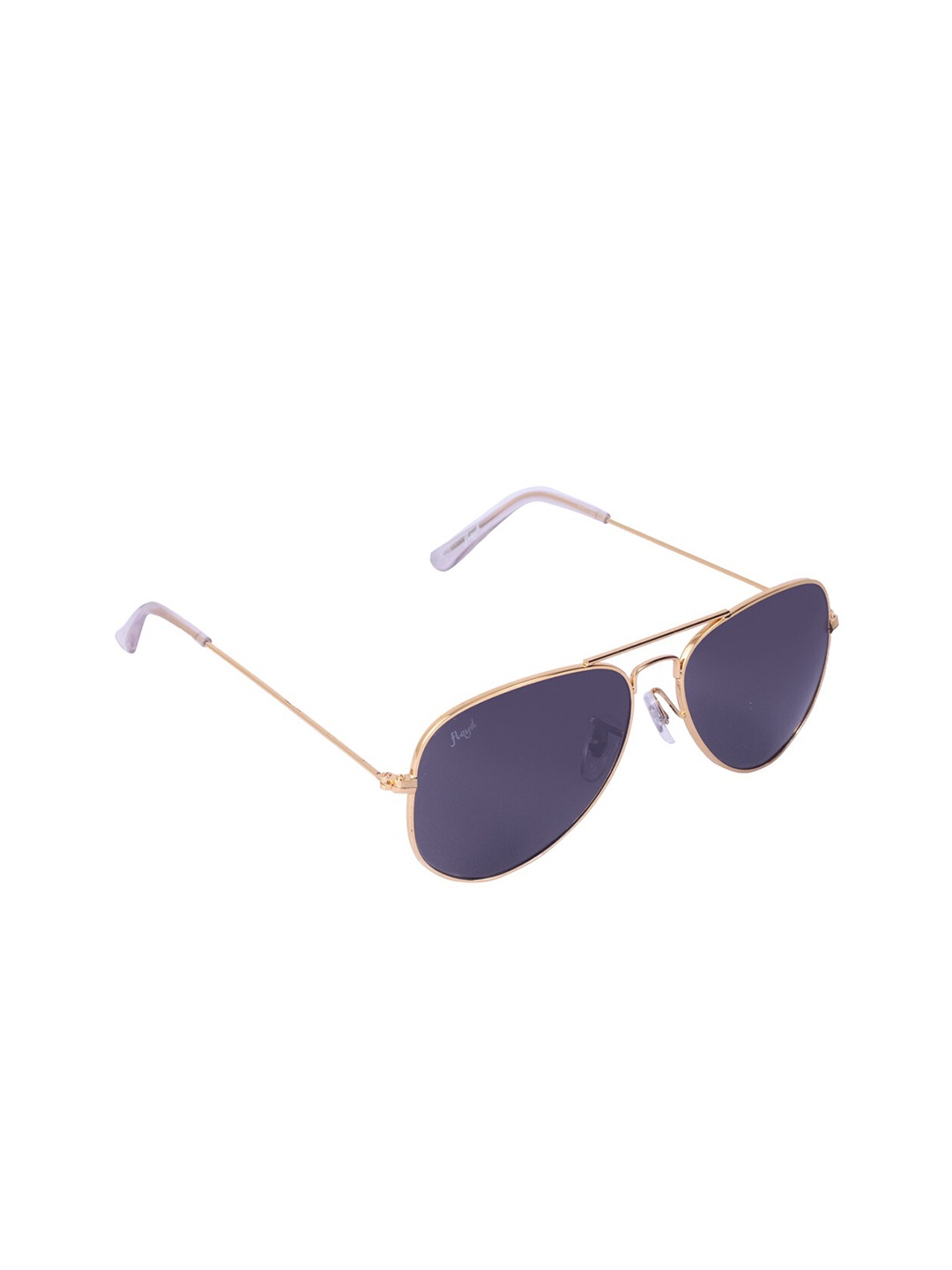 

Floyd Unisex Gold Aviator Sunglasses
