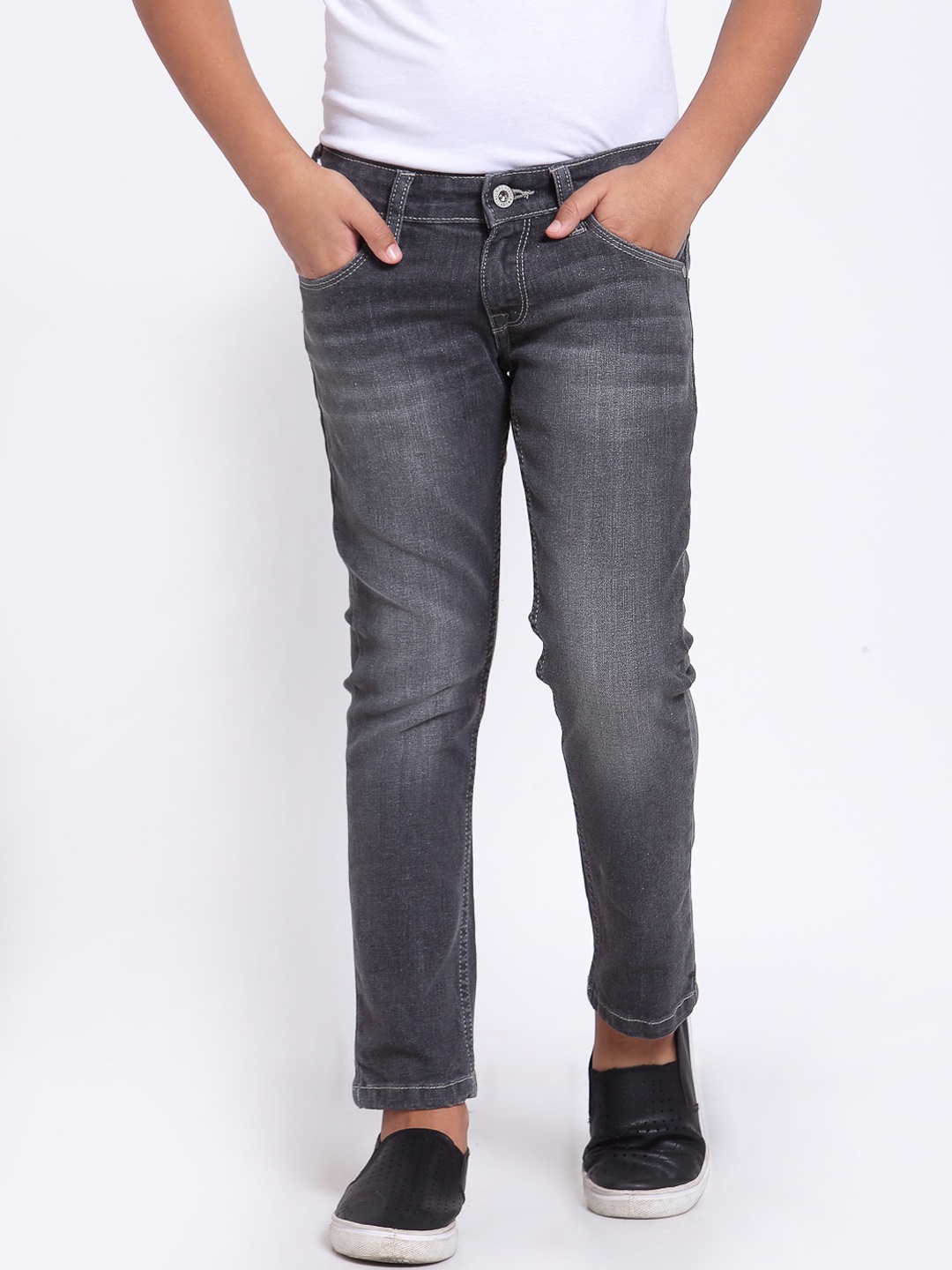 

Pepe Jeans Boys Grey Light Fade Jeans