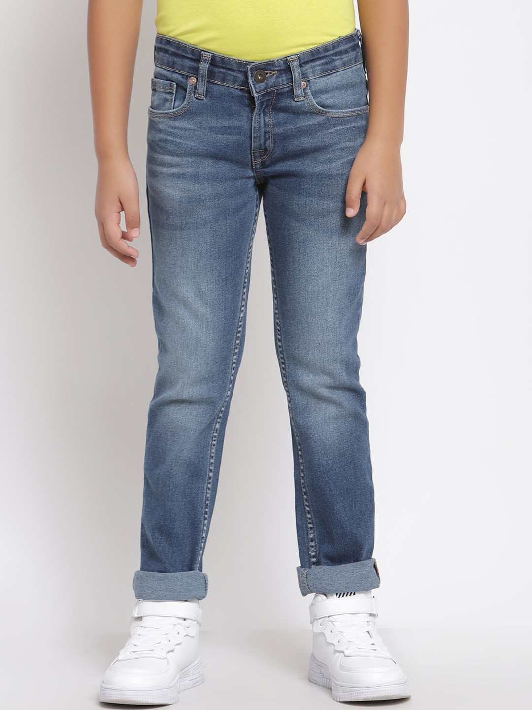 

Pepe Jeans Boys Blue Heavy Fade Jeans