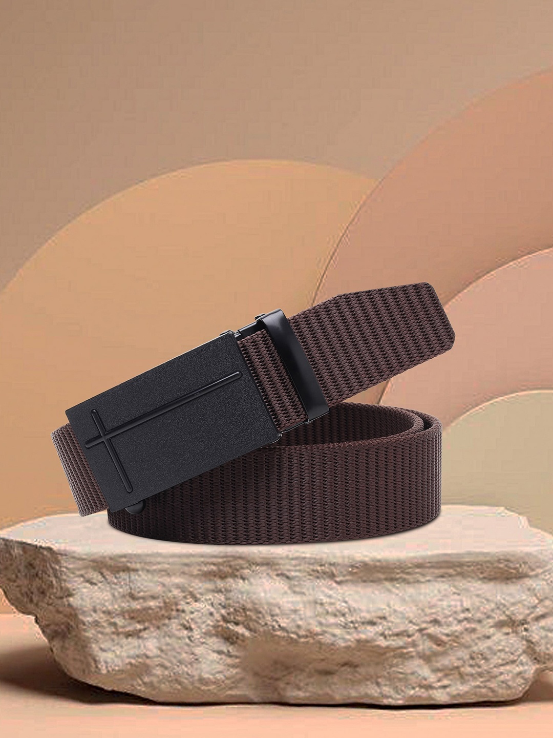 

Kastner Men Brown Textured Belt