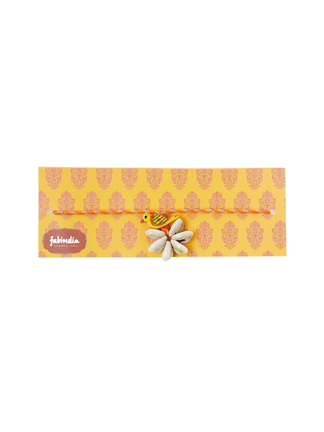 

Fabindia Orange Thread Rakhi