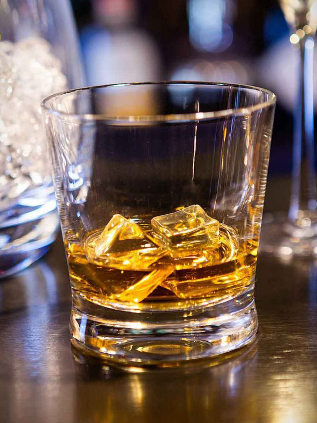 

DARTINGTON Set Of 2 Transparent Solid Whiskey Glasses