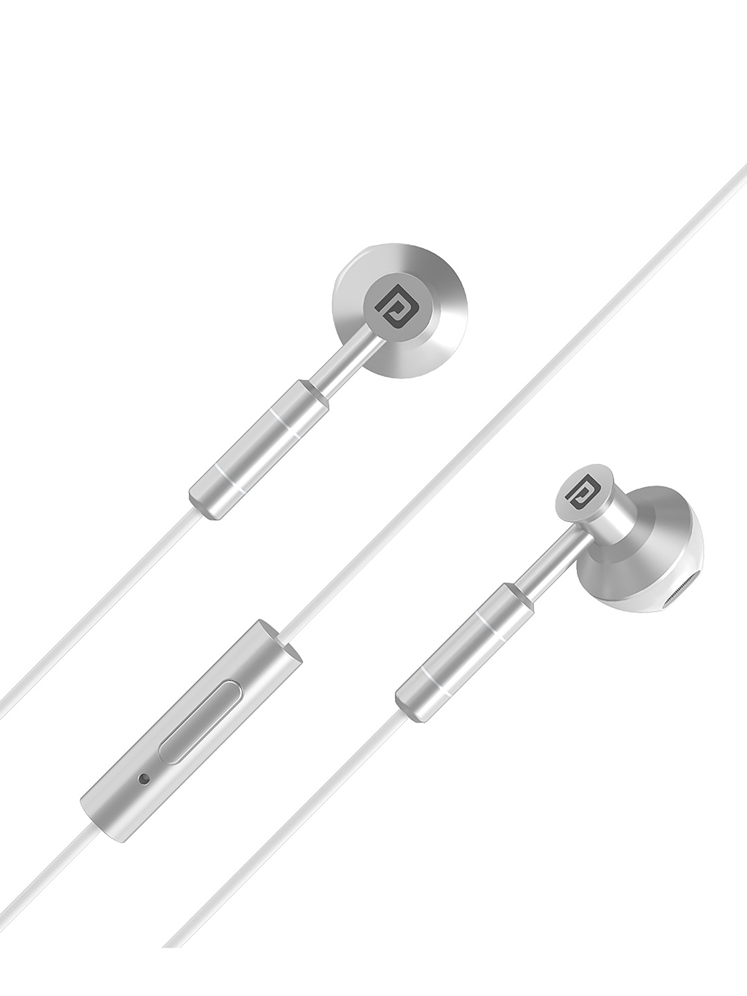 

Portronics White Solid Ear 1 In-Ear Wired Earphones