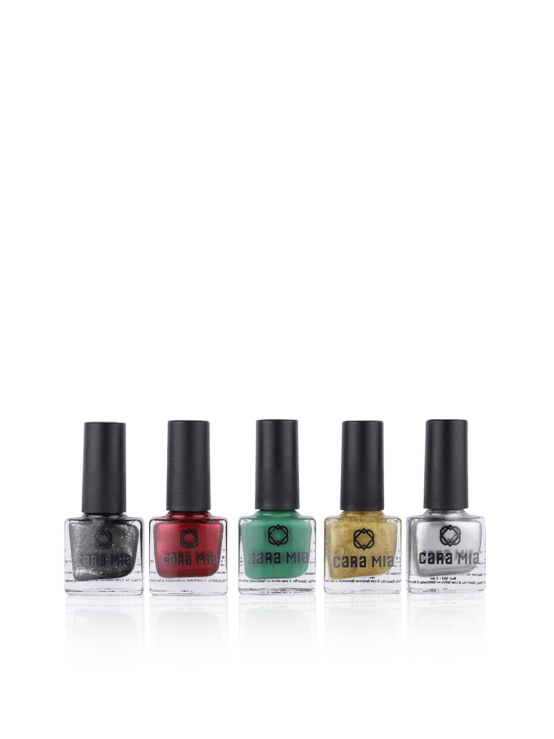 

CARA MIA Night & Day Set of 5 Nail Enamels, Multi
