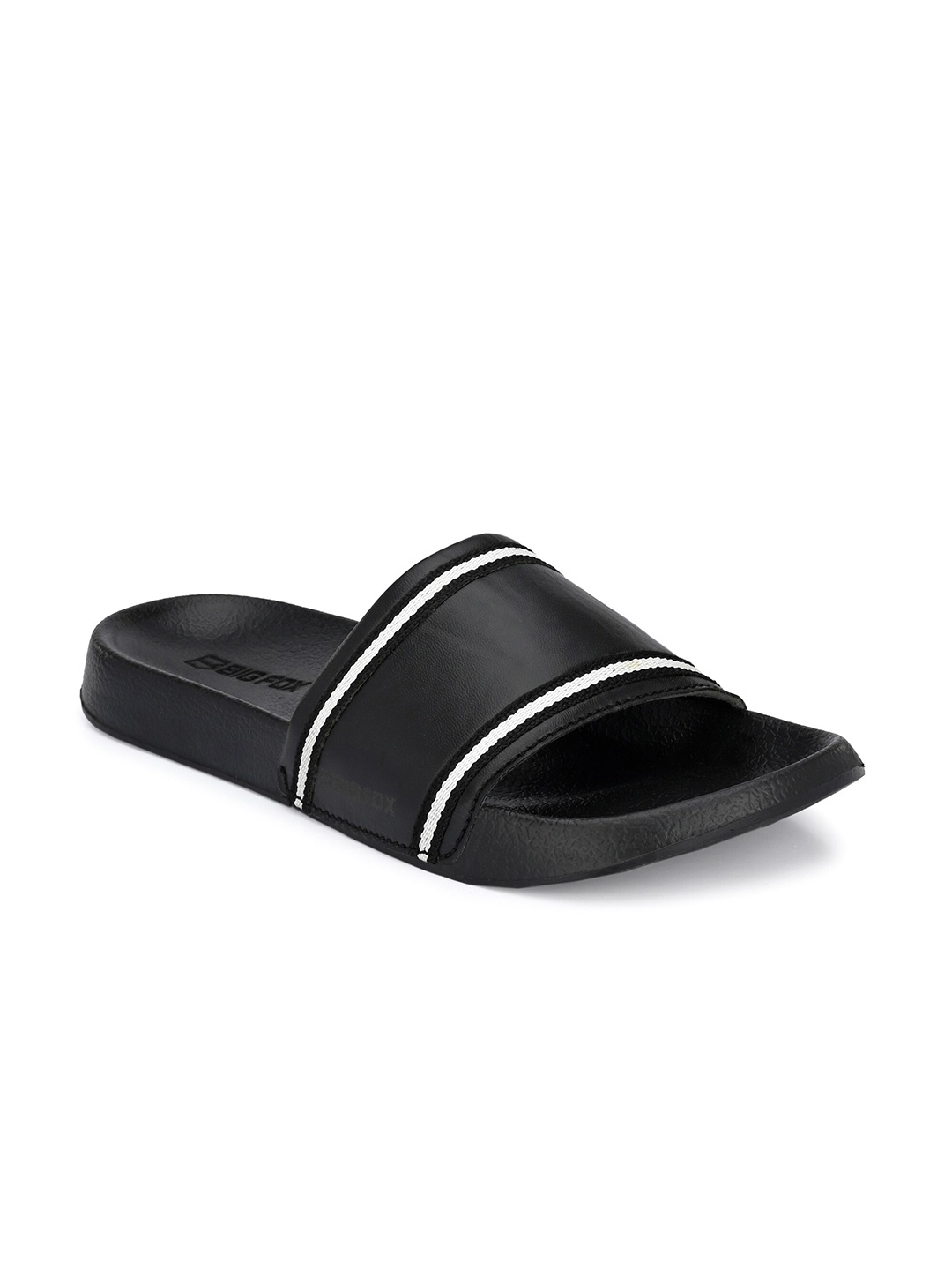 

Big Fox Men Black & White Sliders