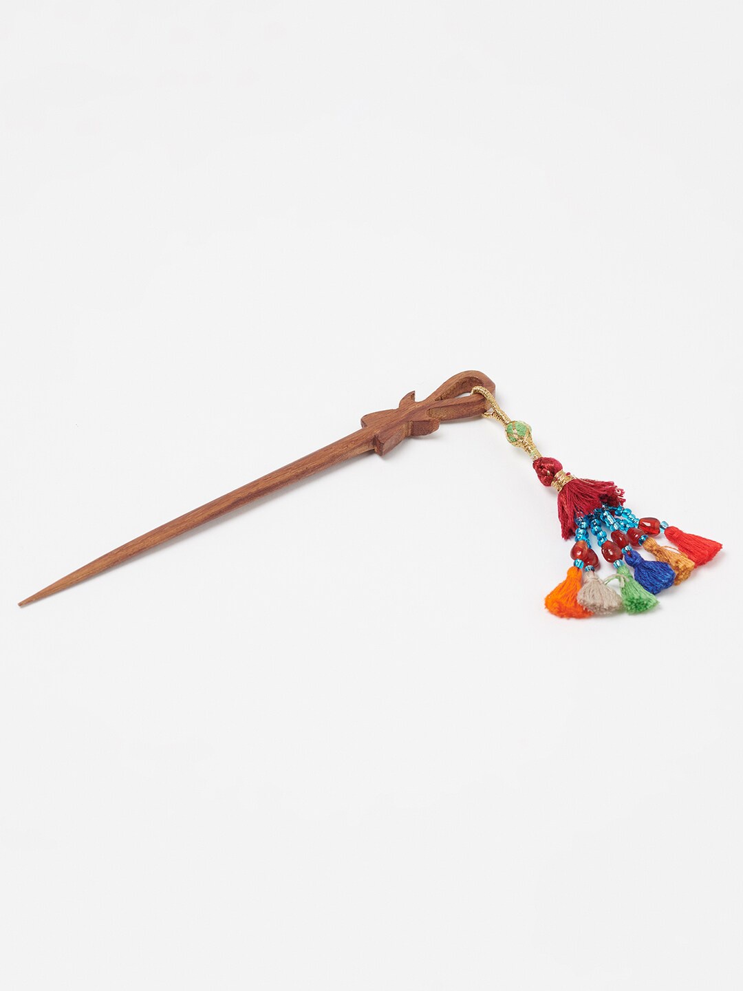

Fabindia Women Brown & Orange Hairstick