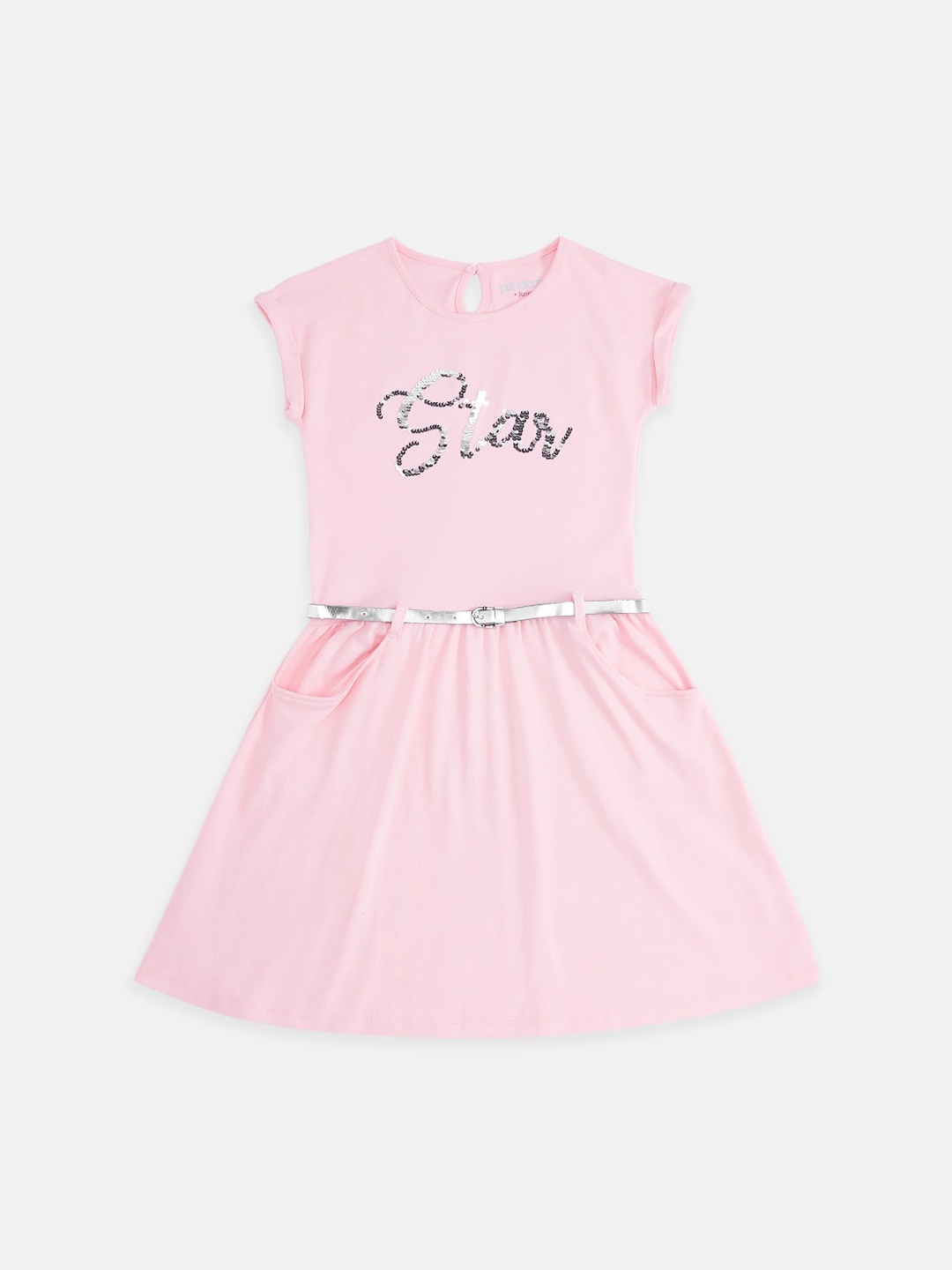 

Pantaloons Junior Pink Dress