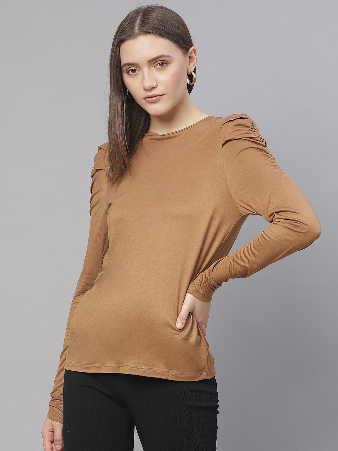 

Marks & Spencer Brown Regular Top