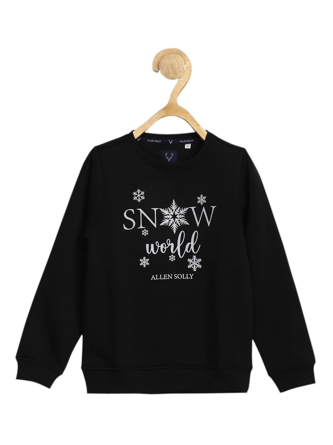 

Allen Solly Junior Girls Black Printed Sweatshirt