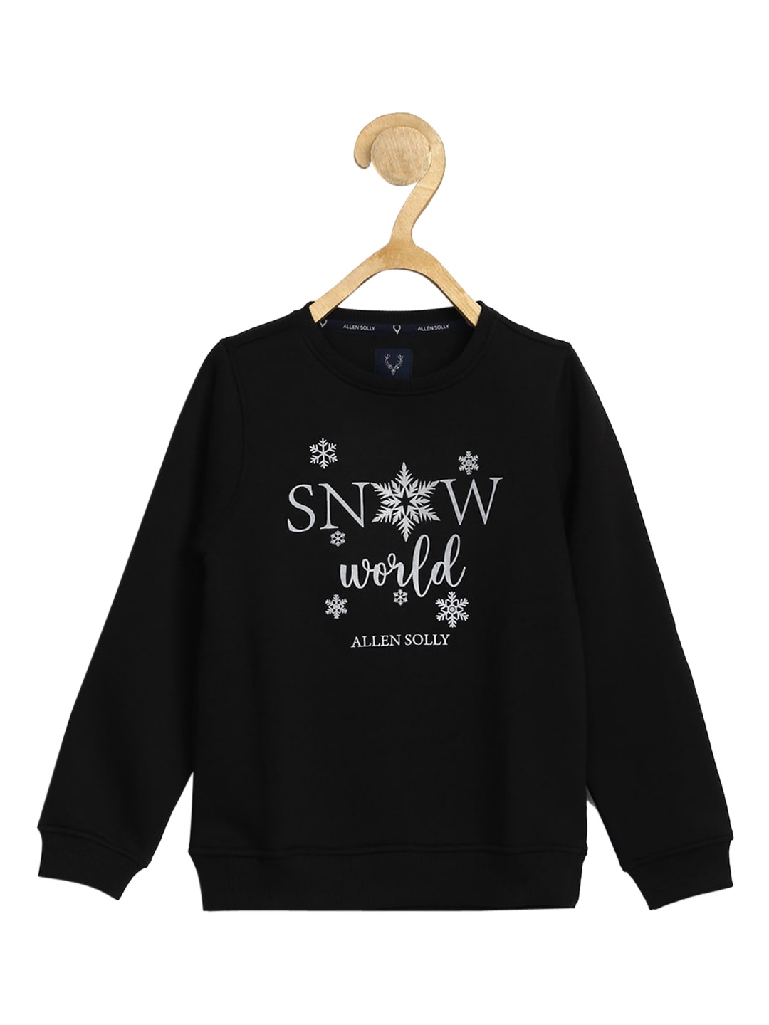 

Allen Solly Junior Girls Black Printed Sweatshirt