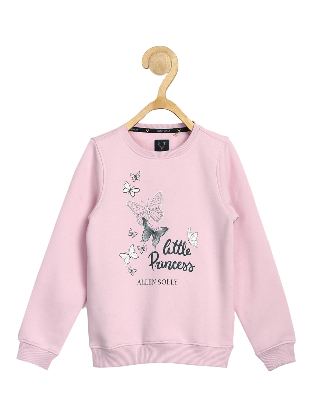 

Allen Solly Junior Girls Pink Printed Sweatshirt