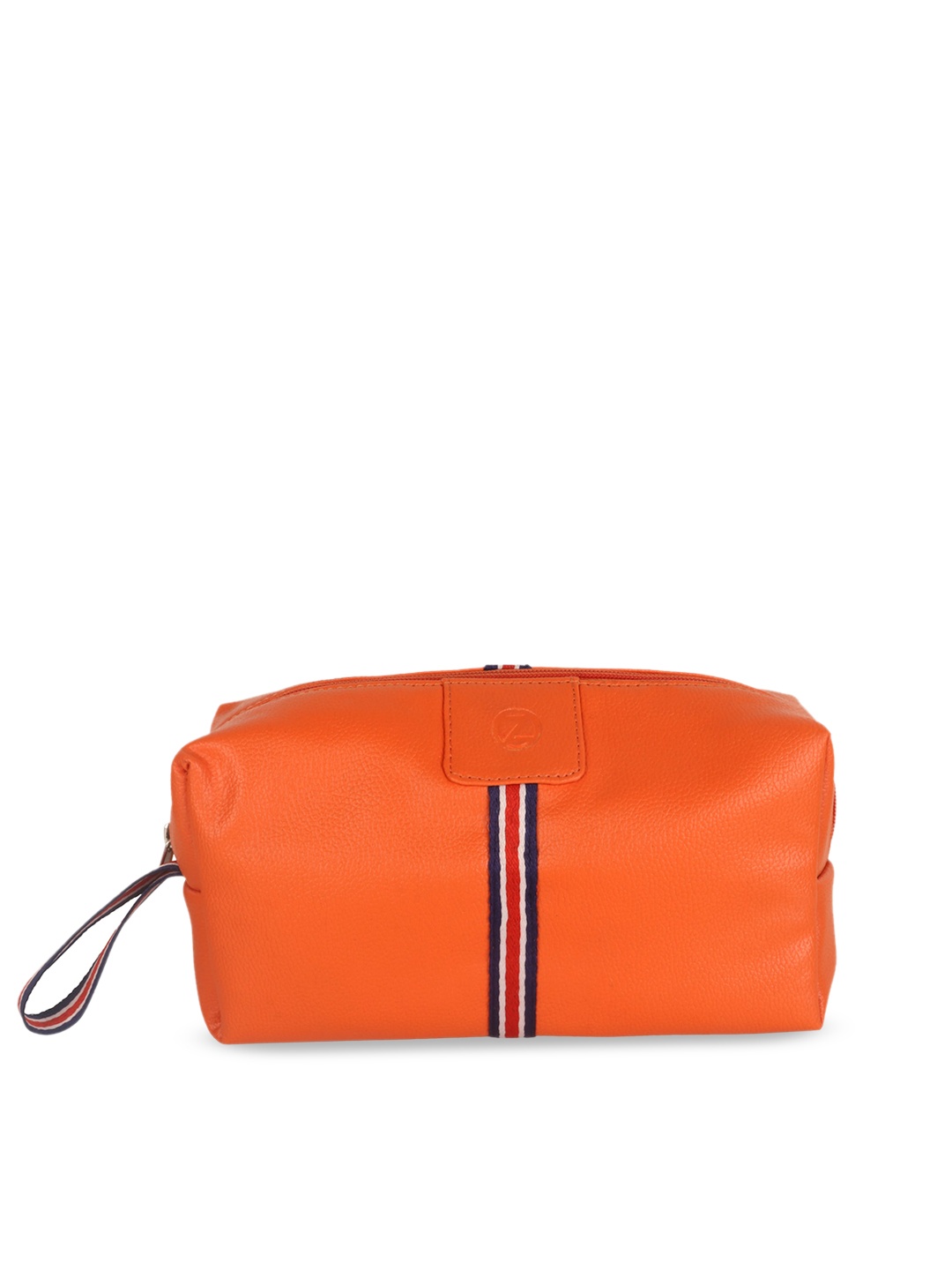 

OsaiZ Orange Solid Toiletry Bag