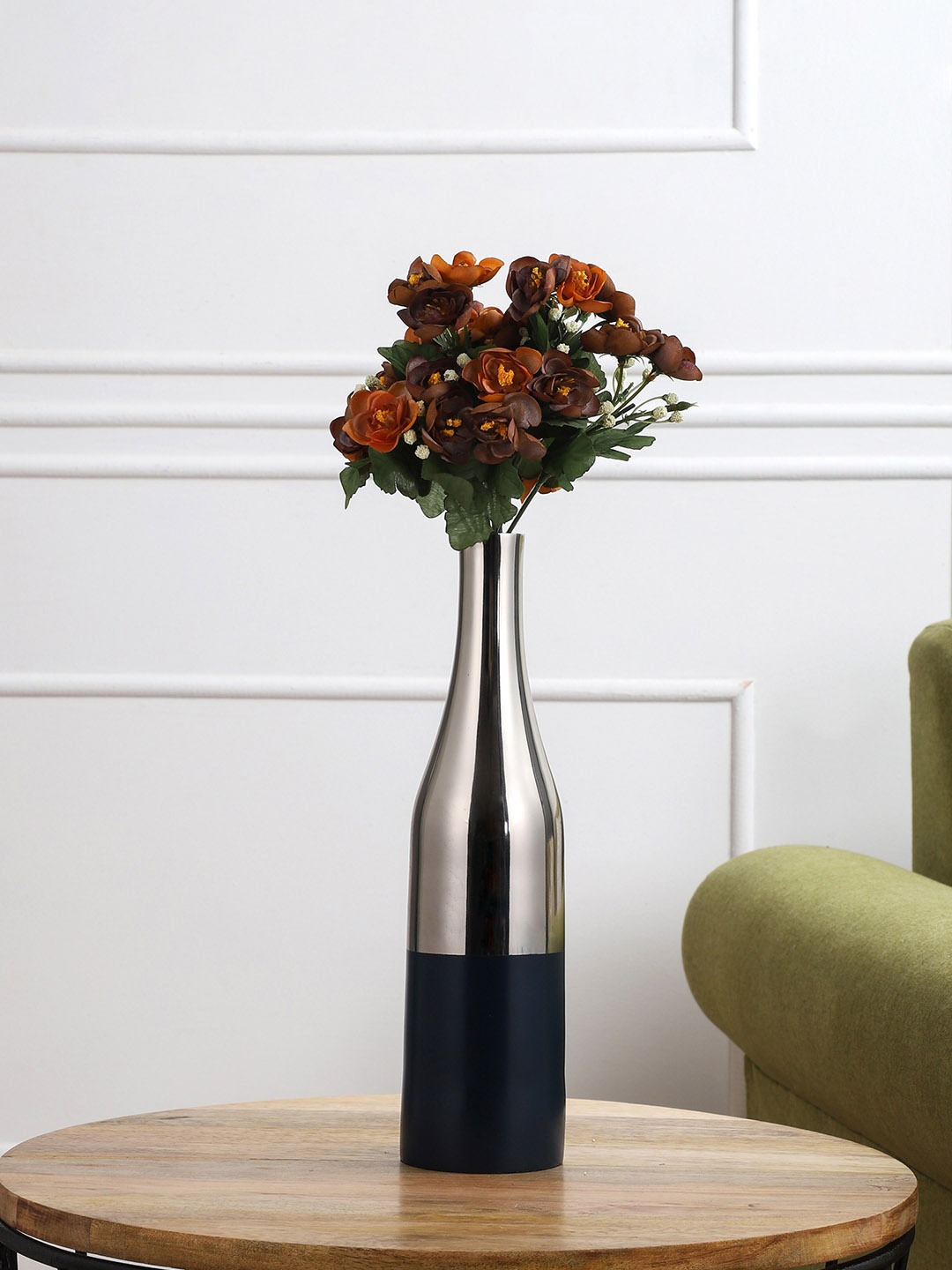 

OddCroft Orange & Brown Artificial Poppy Plant
