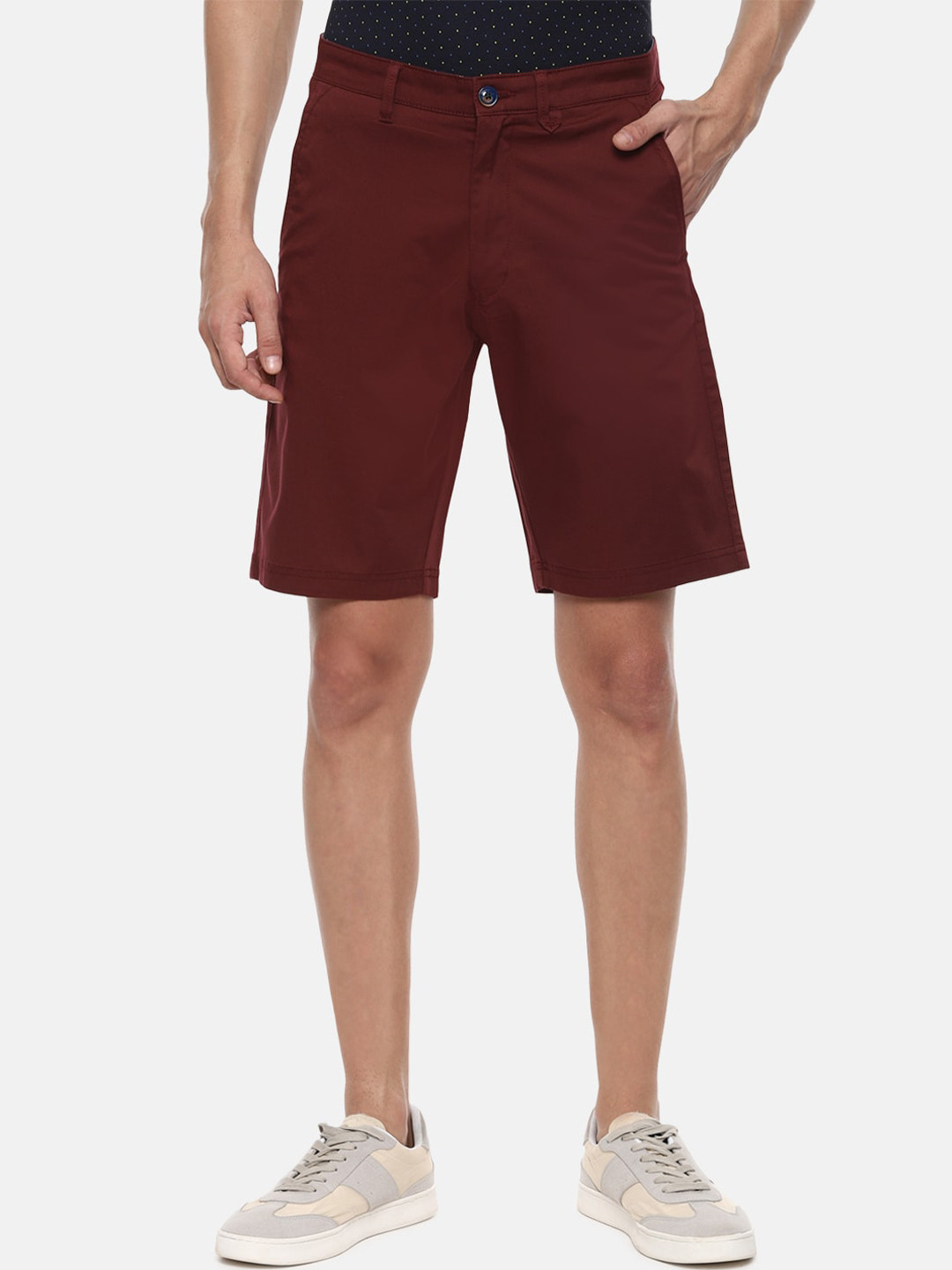 

Van Heusen Sport Men Maroon Regular Shorts