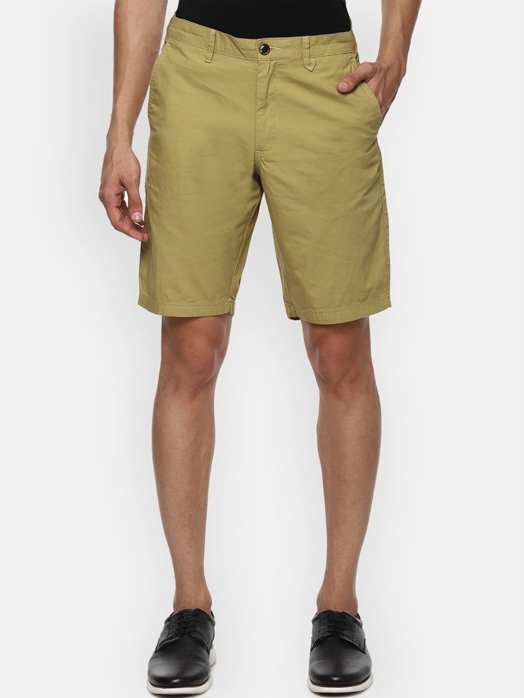 

Van Heusen Sport Men Khaki Regular Shorts