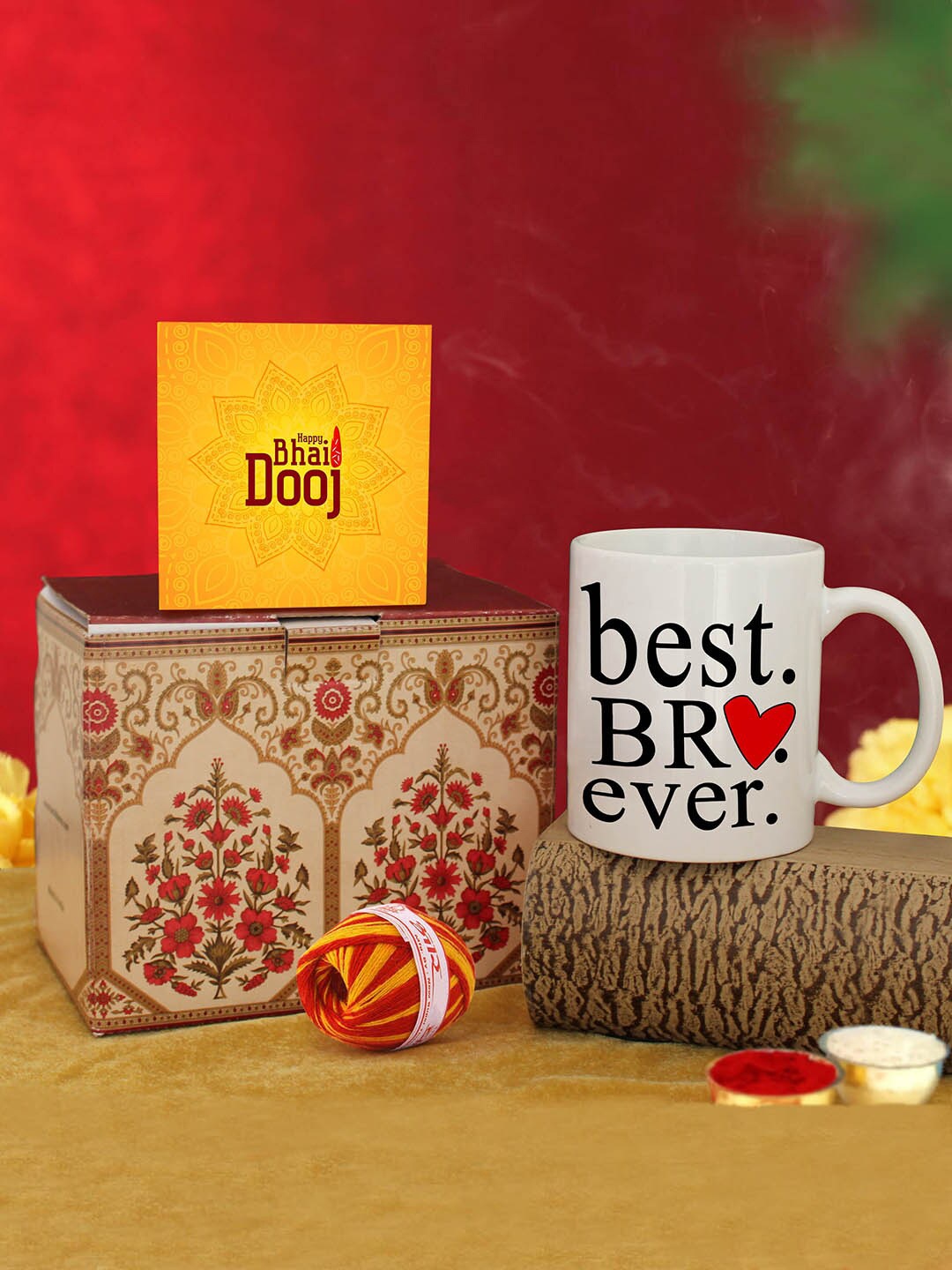 

TIED RIBBONS Bhai Dooj Combo Gift Pack- 2 Pieces, Multi