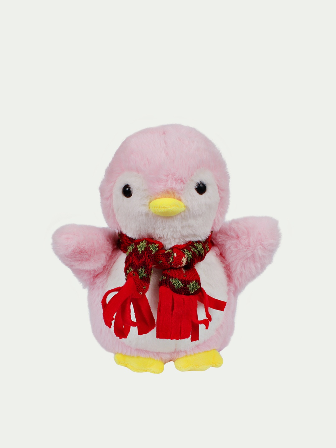 

DukieKooky Unisex Kids Pink & Red Penguin Soft Toy