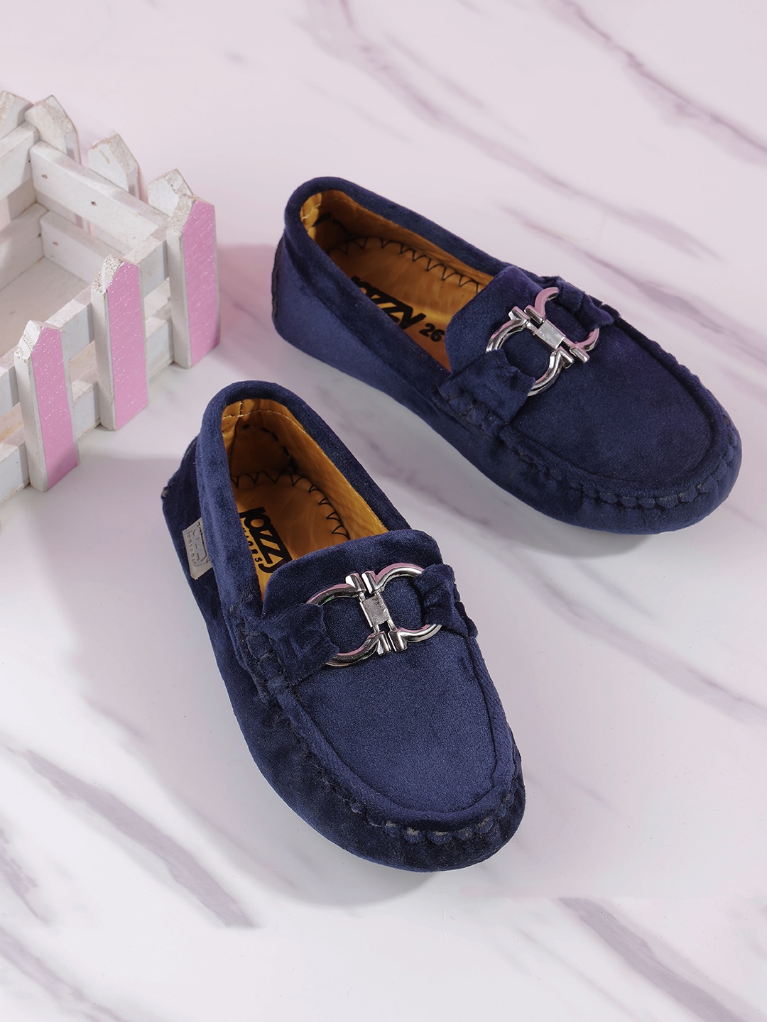 

Jazzy Juniors Boys Navy Blue Loafers