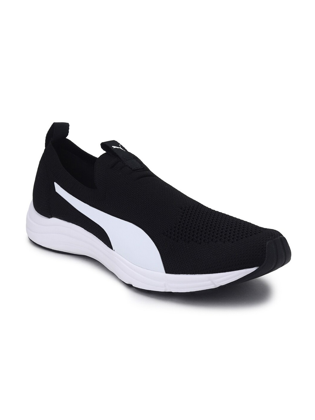 

Puma Men Black Lucifer Knit Running Shoes
