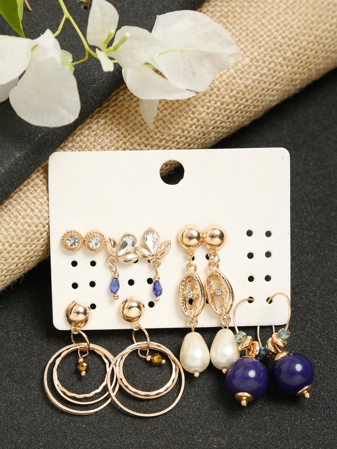 

Madame Assorted Contemporary Studs Earrings