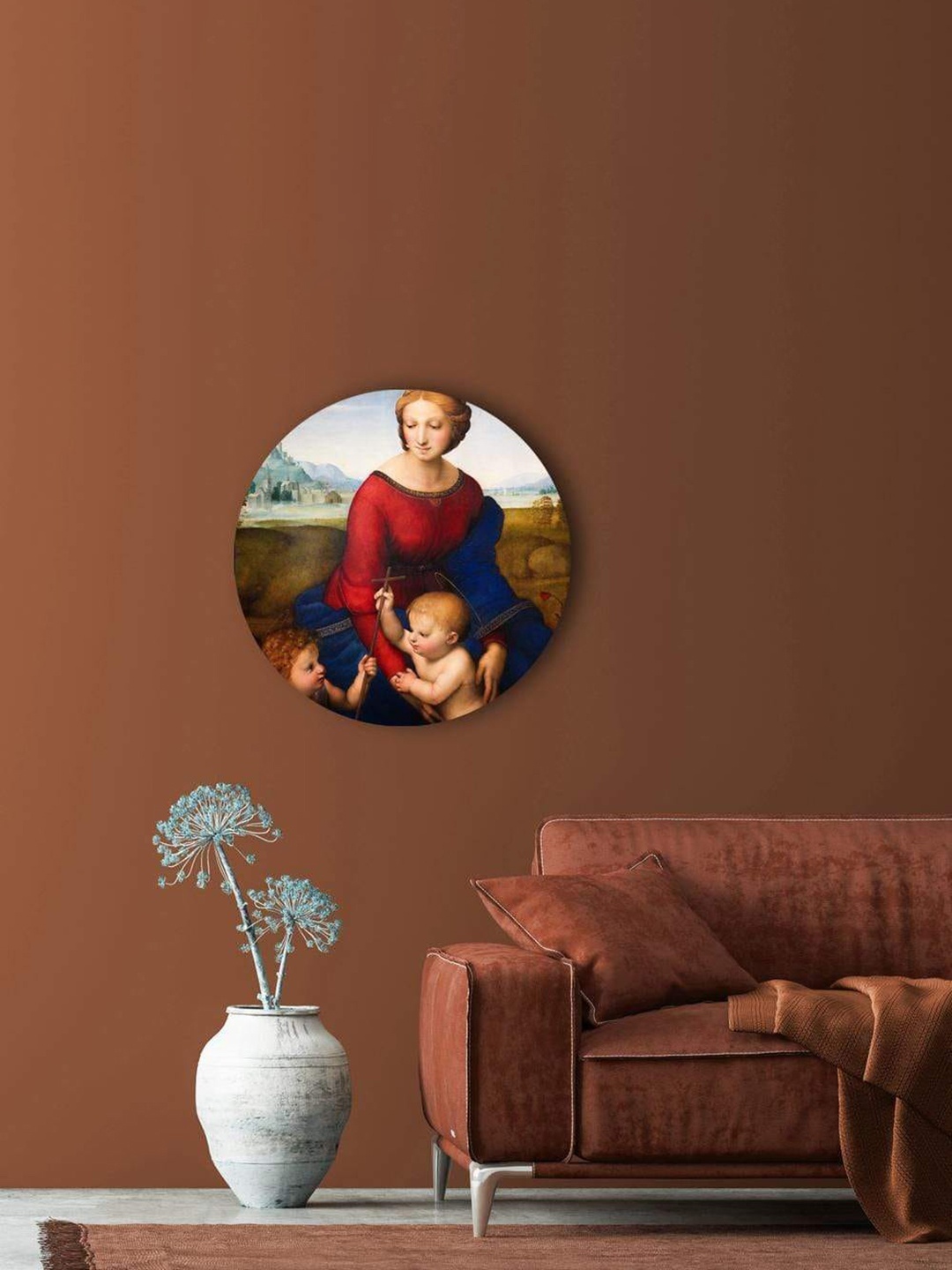 

THE ARTMENT Christ, St. John, and Madonna Canvas With Matte Finish, Multi