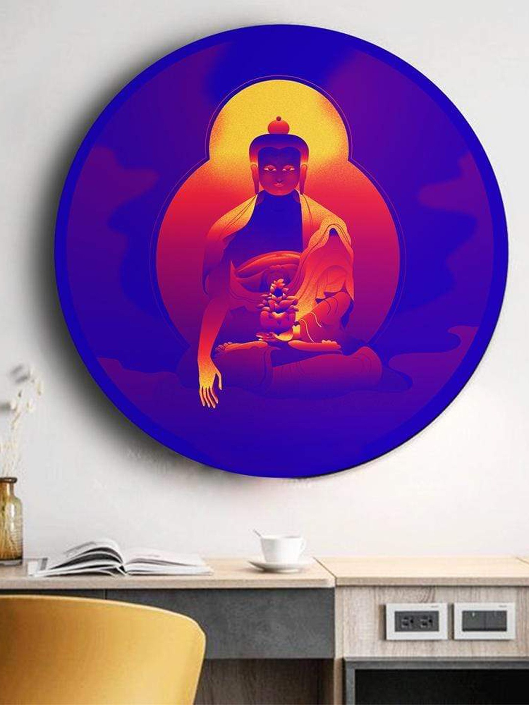 

THE ARTMENT Buddha's Philosophy Canvas With Matte Finish (Medium), Multi