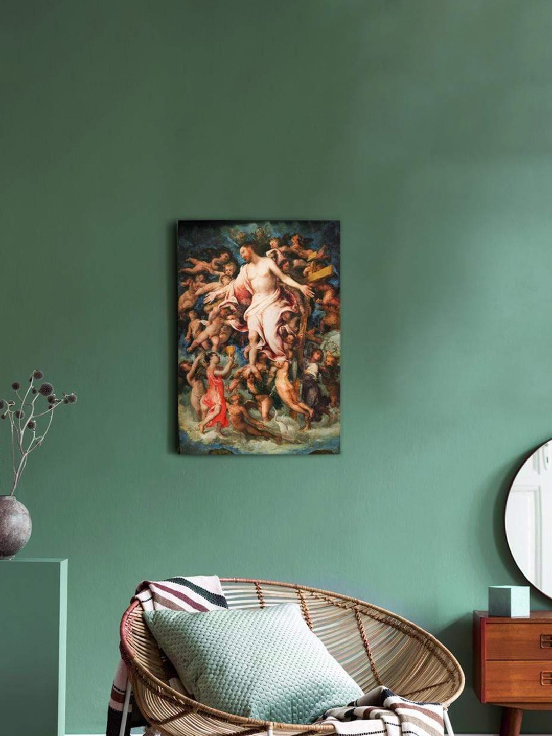

THE ARTMENT Multicoloured Wounds of Christ Canvas, Multi