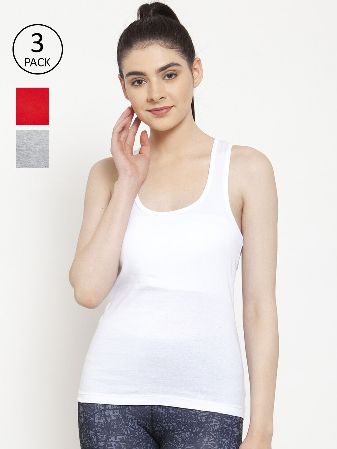 

Friskers White Tank Top