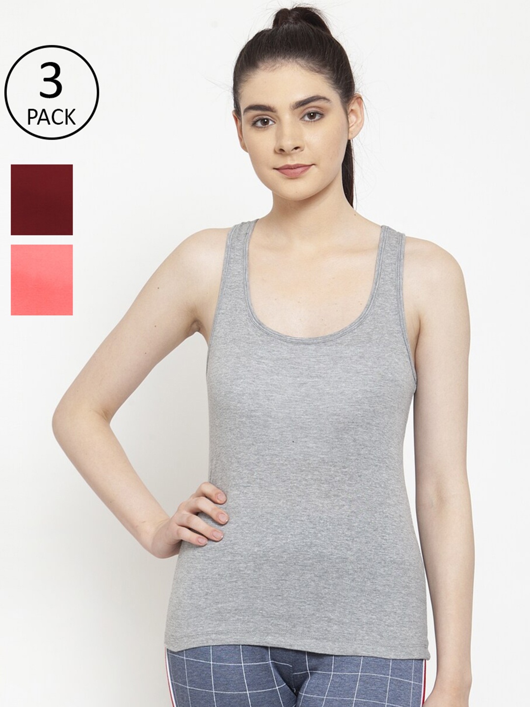 

Friskers Grey Tank Top