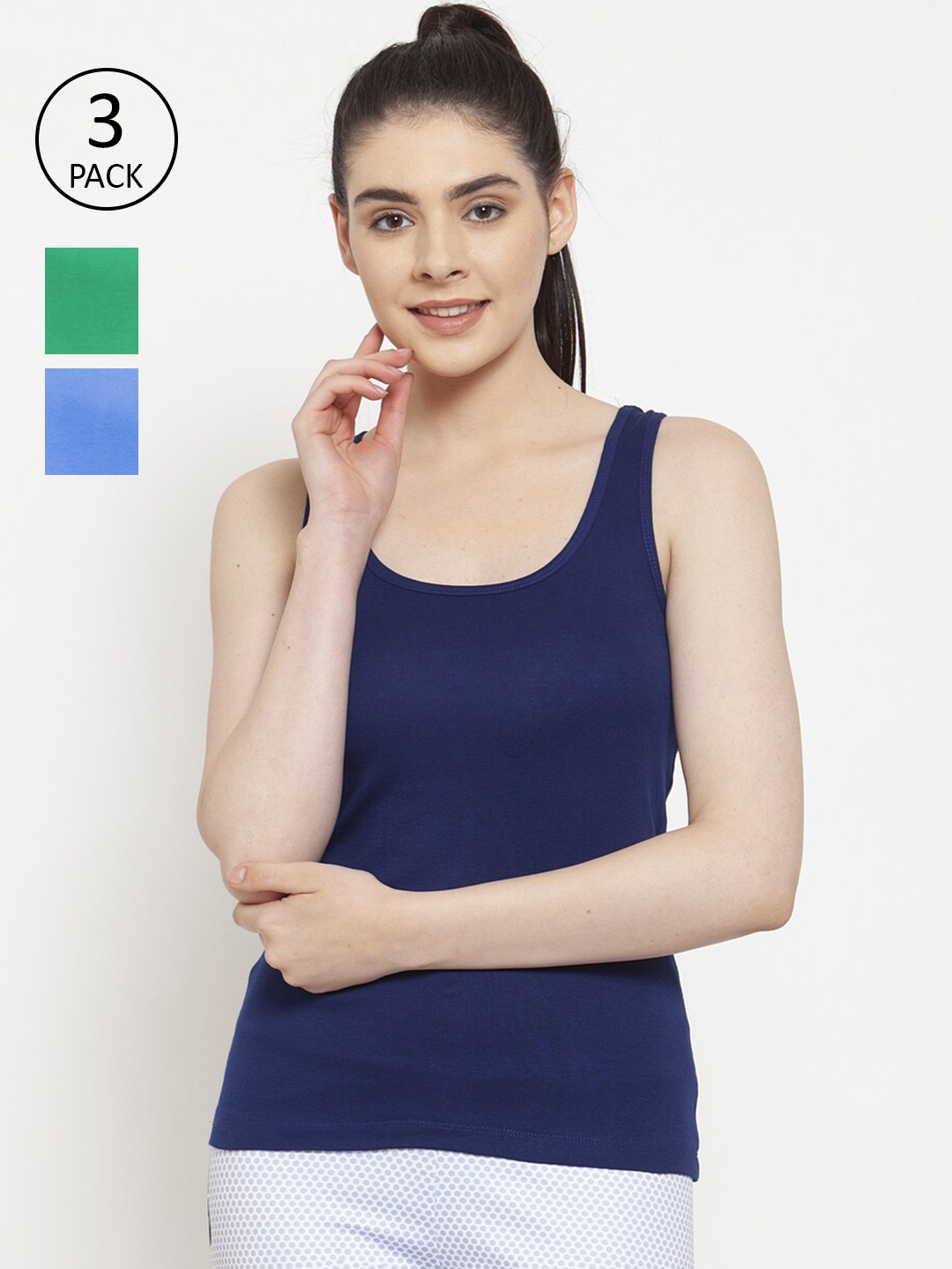 

Friskers Blue Tank Top