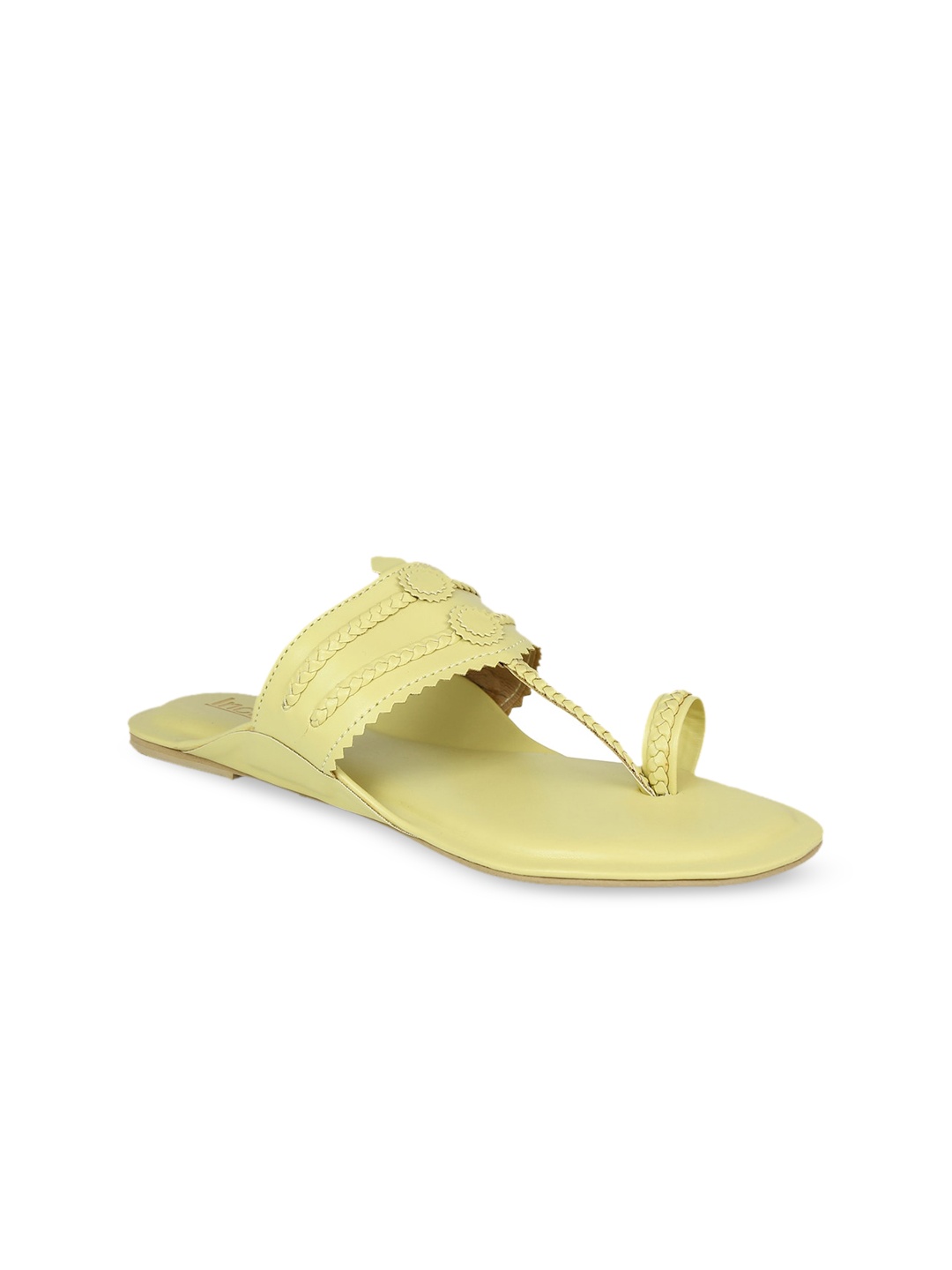 

Inc 5 Women Yellow One Toe Flats