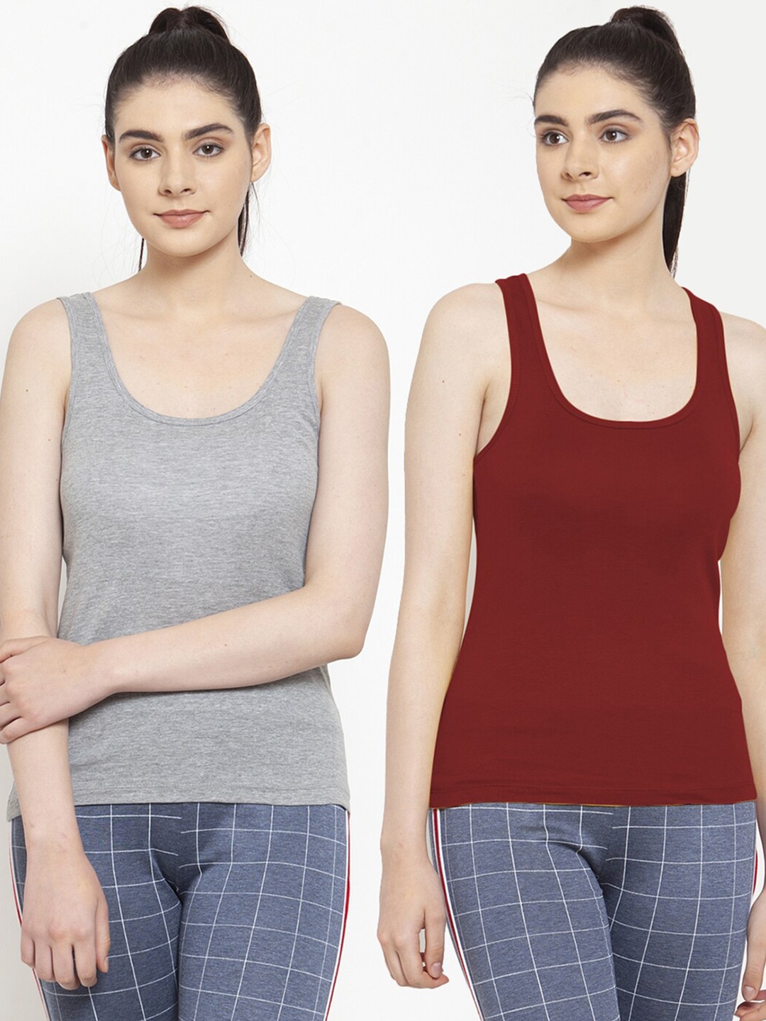 

Friskers Grey Tank Top