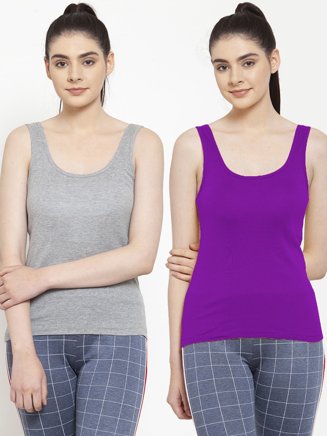

Friskers Grey Tank Top