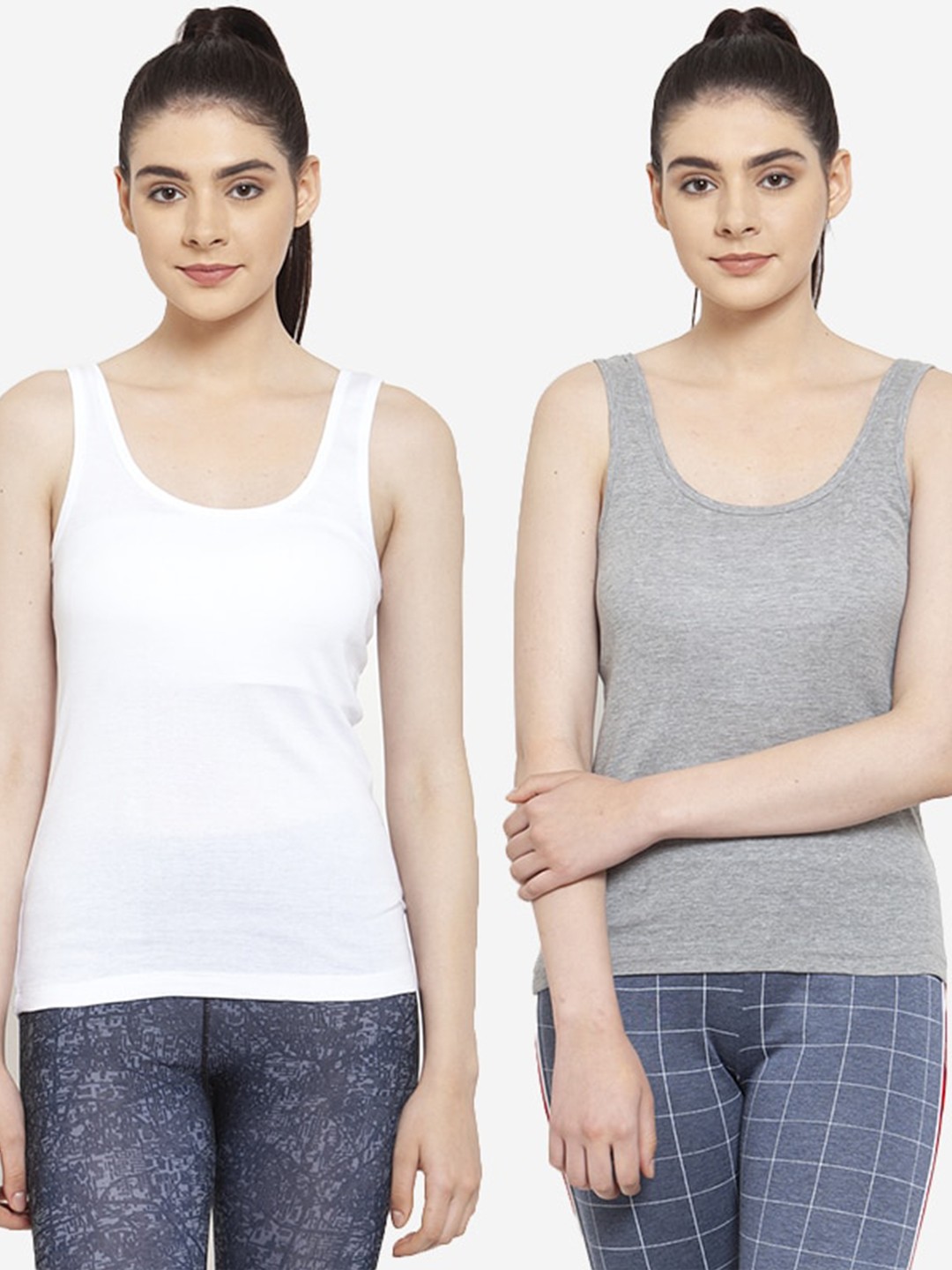 

Friskers White Tank Top