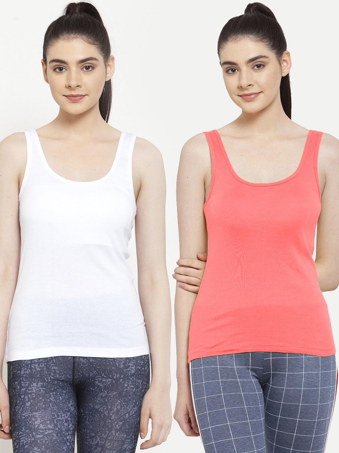 

Friskers White Tank Top