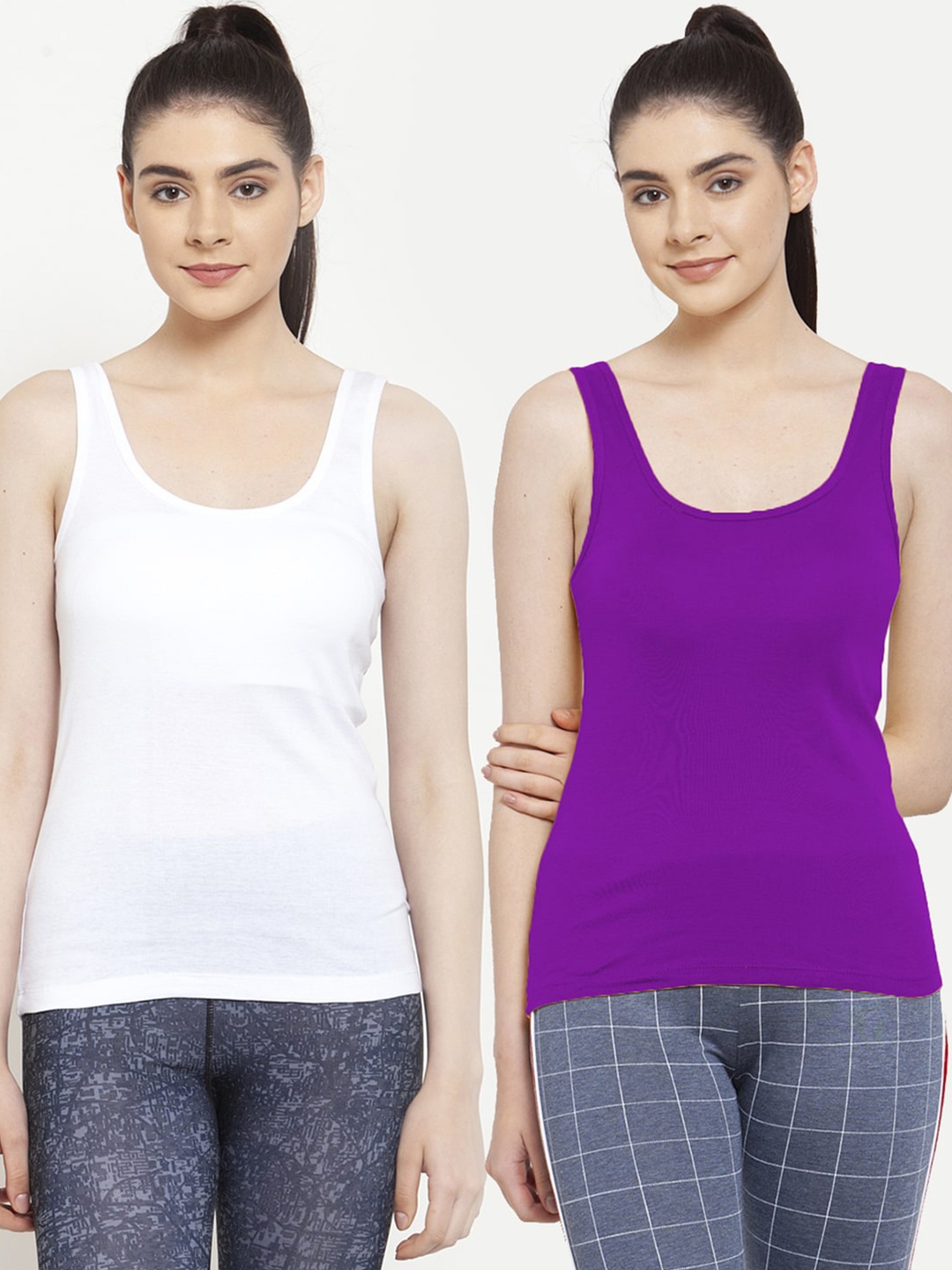 

Friskers White Tank Top